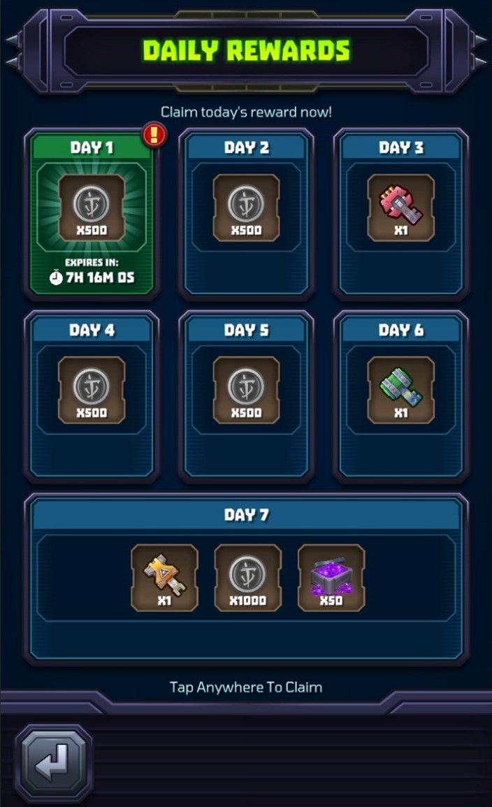 Daily Rewards Mighty DOOM Bethesda Support