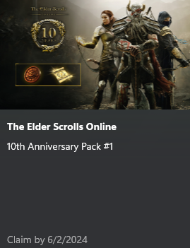 10th Anniversary Pack #1 - Xbox Game Pass Ultimate Perks - The