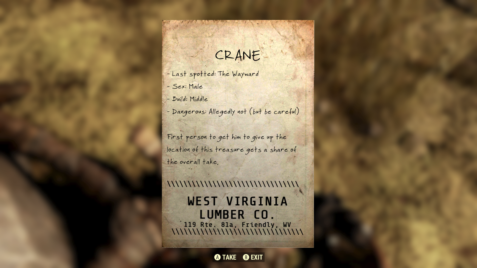 "Hunter for Hire" Quest Fallout 76 Bethesda Support