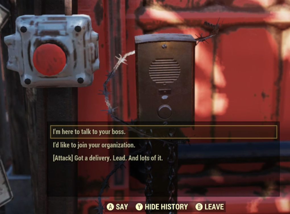 Misión Fallout 76 Soporte Bethesda