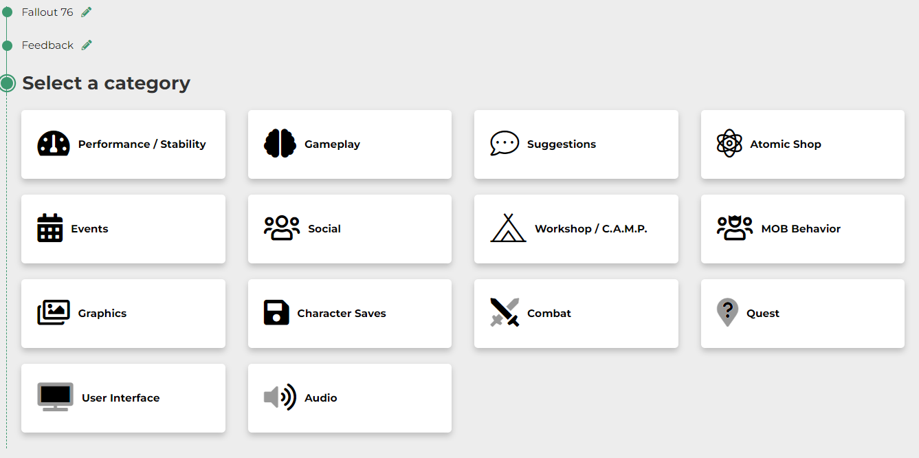 Where Can I Provide Feedback For Fallout 76 Bethesda Support