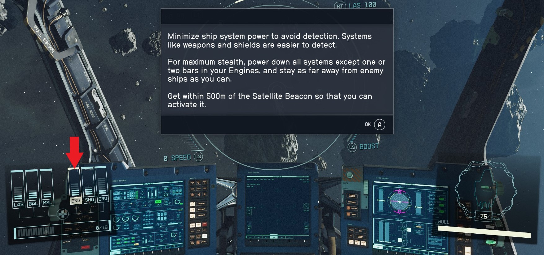 How do I avoid detection in space? Bethesda Support